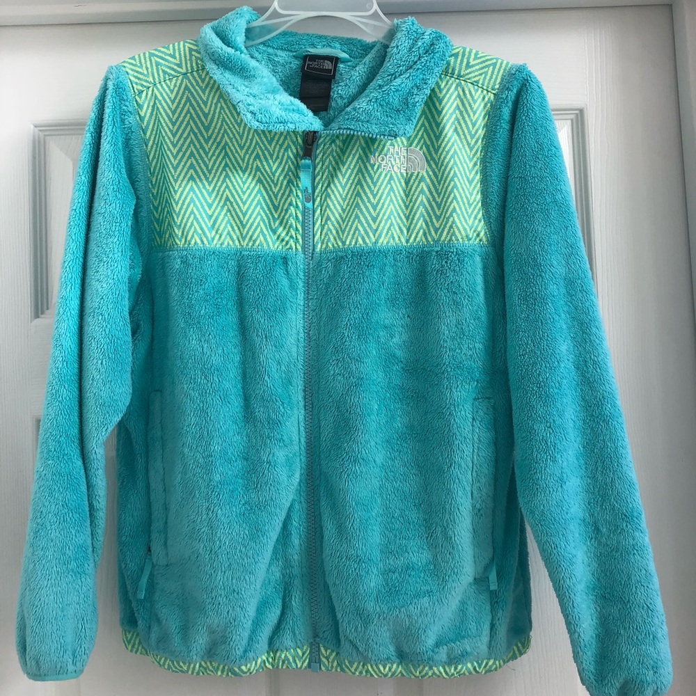 Girls North Face Zip Up Jacket